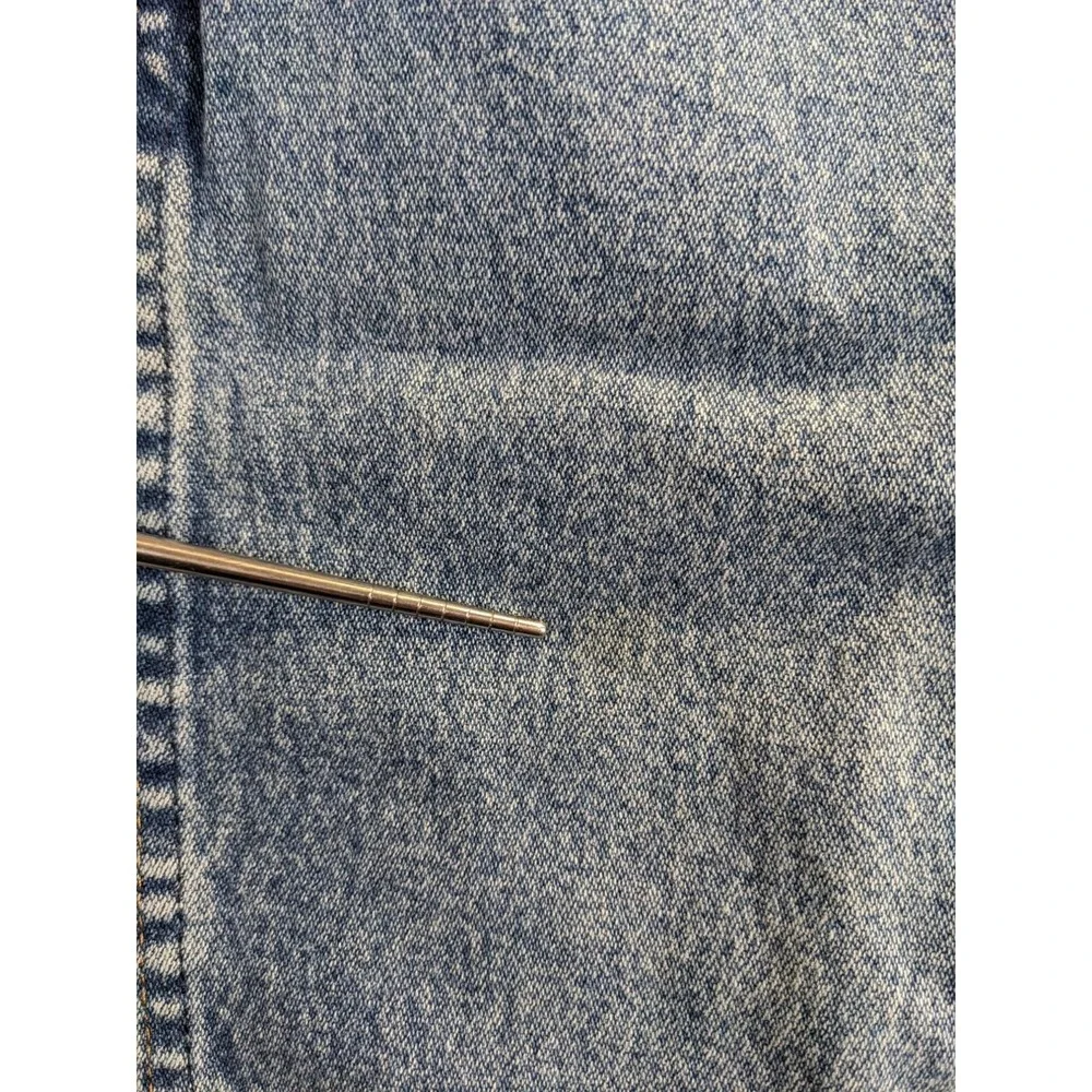 Wrangler Mens Blue Denim Jeans 32 x 30 Straight Fit 100% Cotton